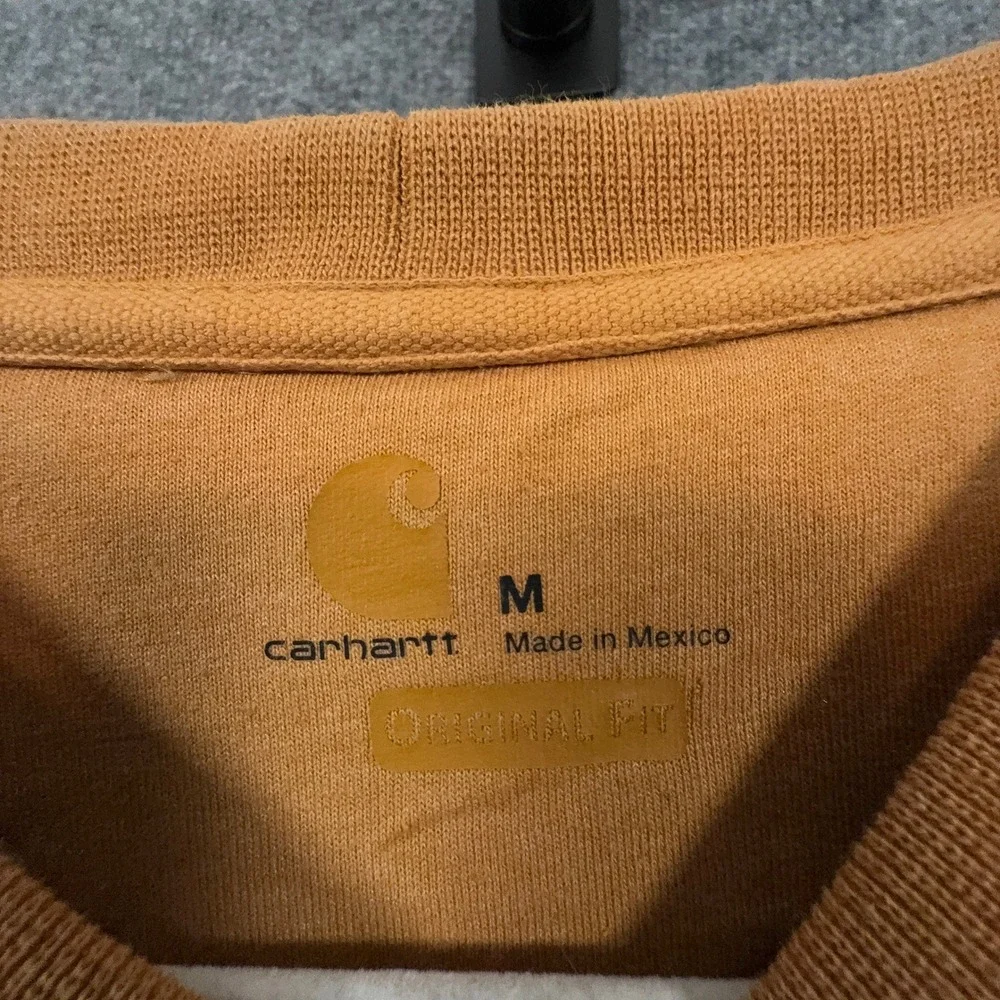 Carhartt Sweatshirt Sweatpants Set Womens Small/Medium Orange Graphic Lounge